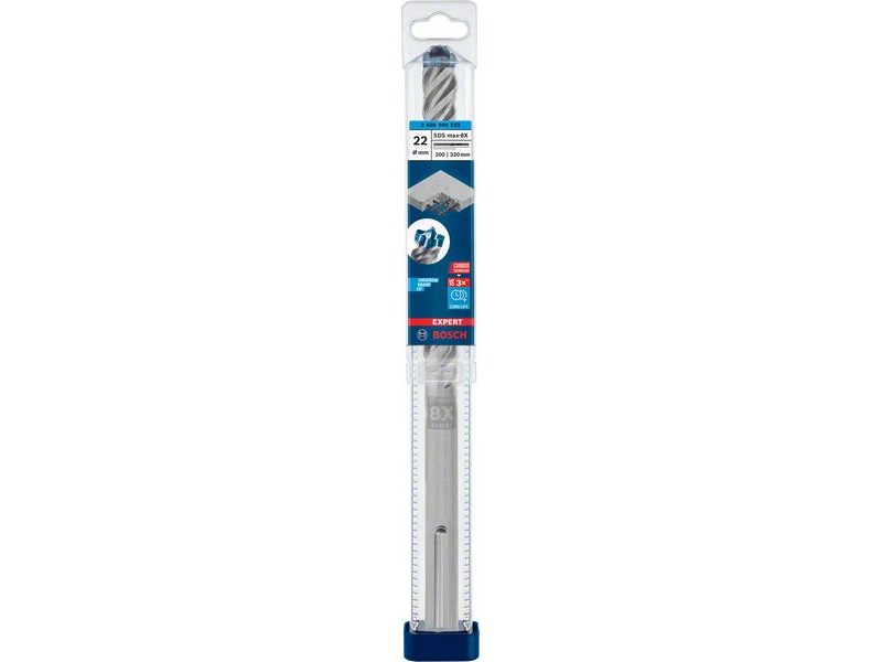 Sveder Bosch EXPERT SDS max-8X, Dimenzije: 22x200x320mm, 2608900233